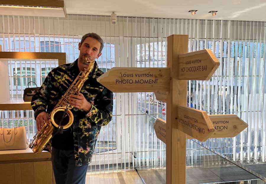 Petit Jean Saxophoniste Louis Vuitton
